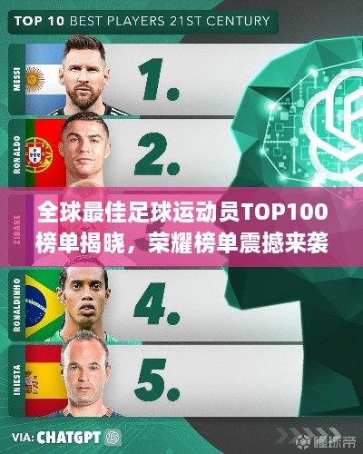 全球最佳足球運(yùn)動員TOP100榜單揭曉，榮耀榜單震撼來襲！