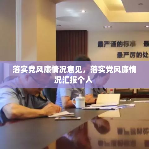 落實黨風(fēng)廉情況意見，落實黨風(fēng)廉情況匯報個人 