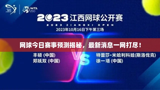 網(wǎng)球今日賽事預(yù)測揭秘，最新消息一網(wǎng)打盡！