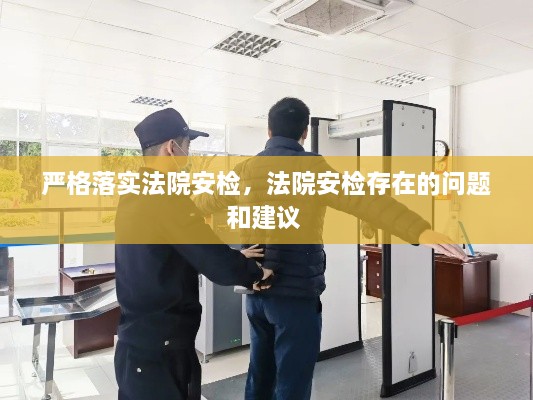 嚴(yán)格落實(shí)法院安檢，法院安檢存在的問題和建議 