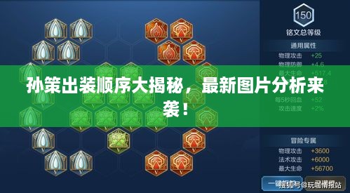 孫策出裝順序大揭秘，最新圖片分析來襲！